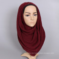 24 Farben crinkle Baumwolle muslimischen Frauen Dubai Hijab Großhandel